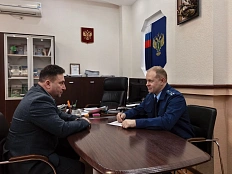Встреча руководителя Управления с Волгоградским межрайонным природоохранным прокурором